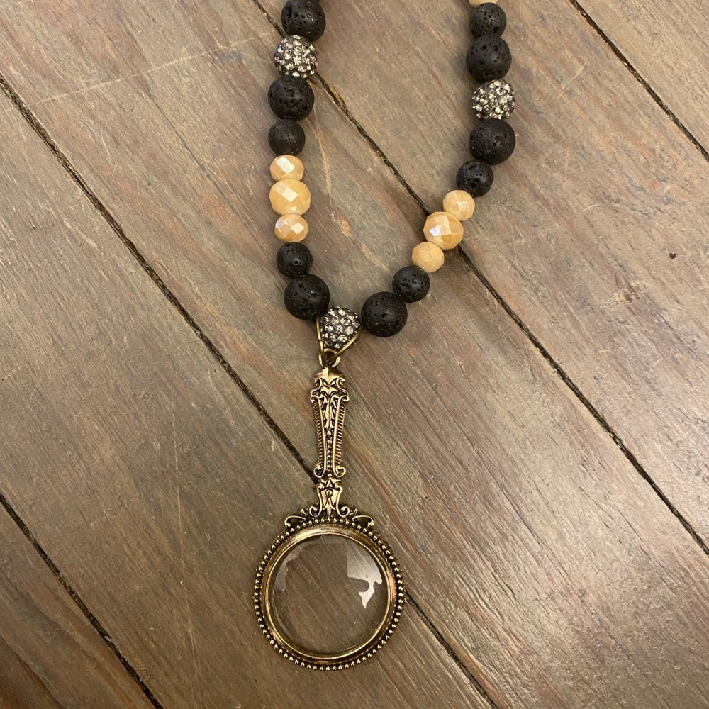 Beaded western necklace